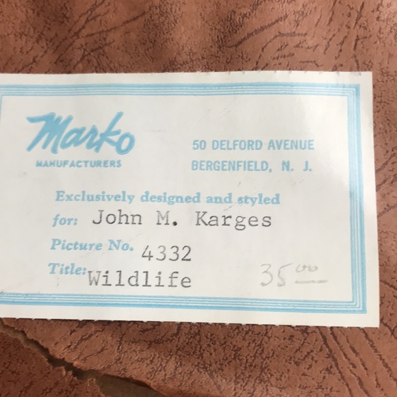 Vintage bird art John M. Karges set of 2 - Picture 11 of 13